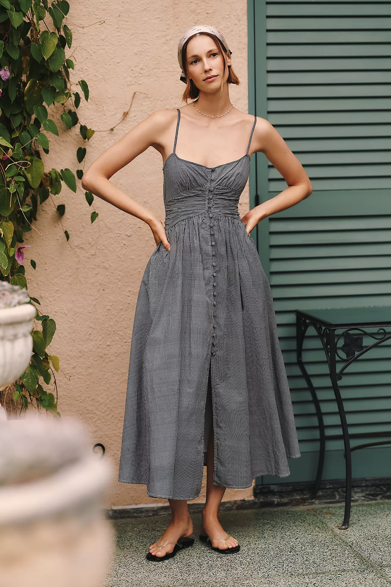 The Katerina Button-Front Dress