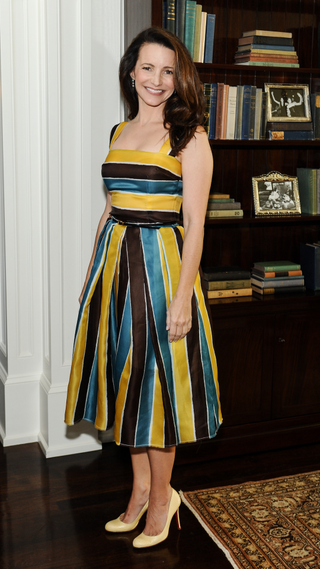 Kristin Davis attends P.S. ARTS Bag Lunch at Private Residence on May 30, 2013 in Los Angeles, California