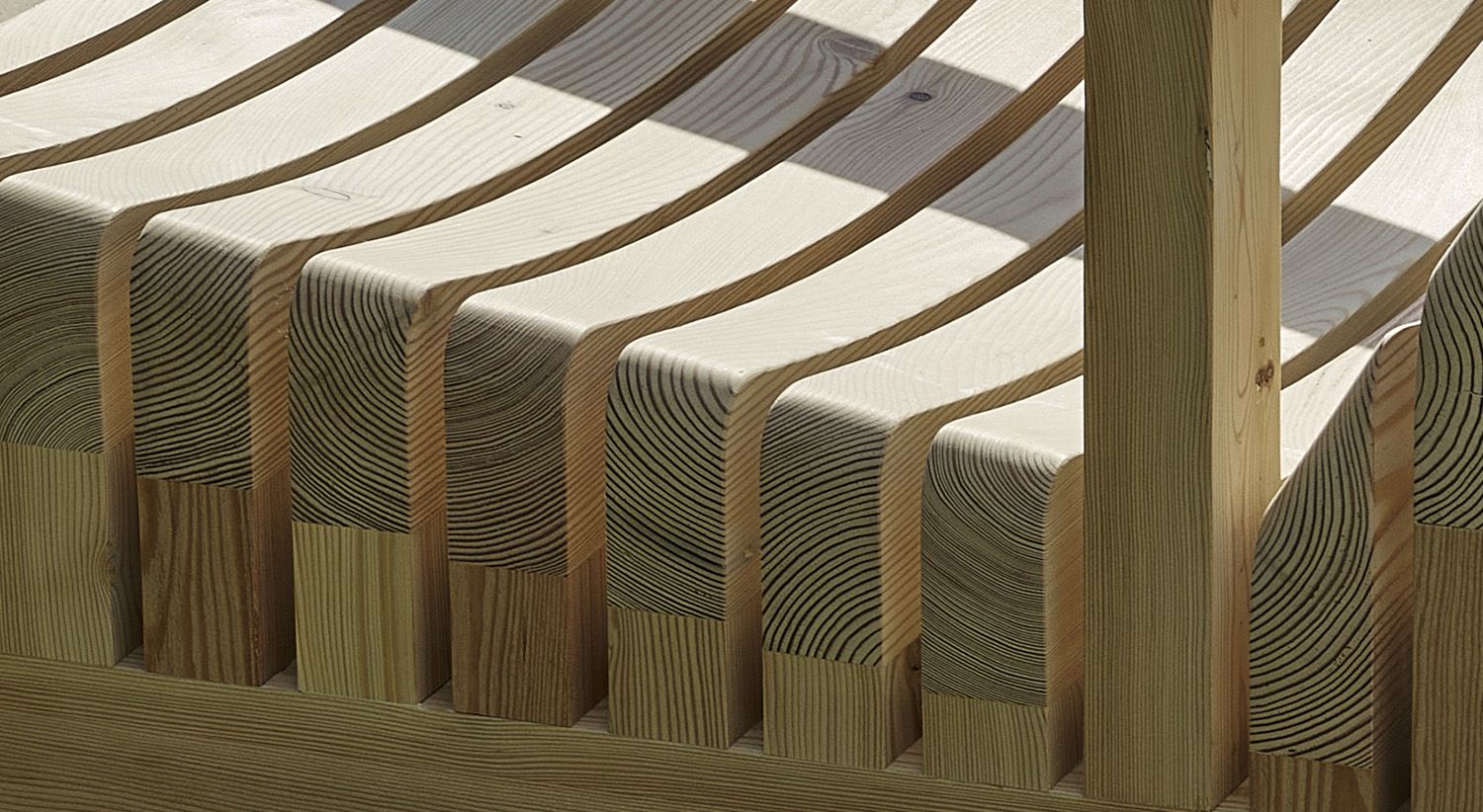 Detalle de la silla Martin Szekely Tectona