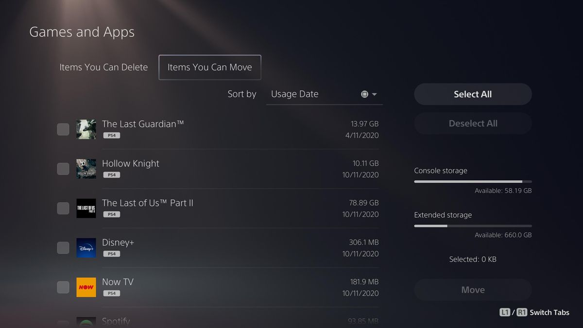 How to transfer games to PS5 external hard drive GamesRadar+
