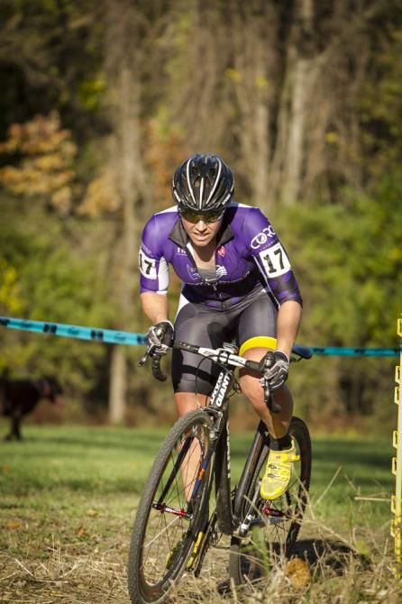 Amanda Carey on one of the climbs
