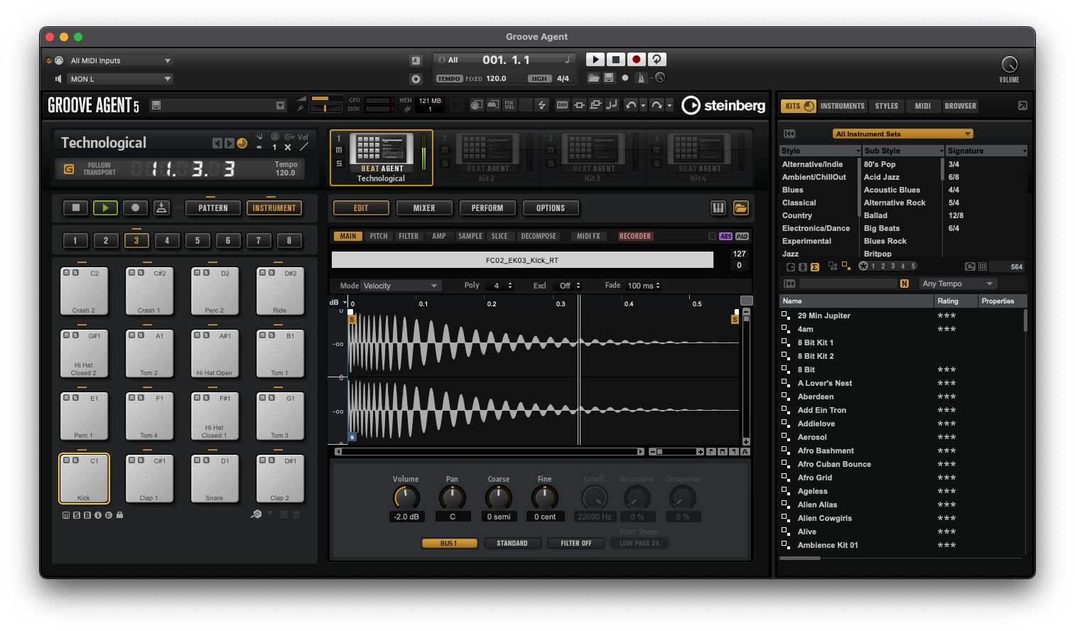 steinberg groove agent 5