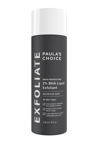 Paula's Choice Skin Perfecting 2 BHA Liquid Exfoliant on white background