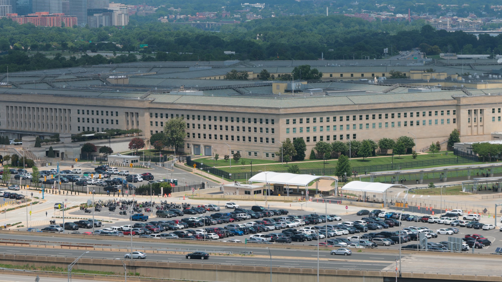 A general view of the Pentagon in Washington, D.C. 