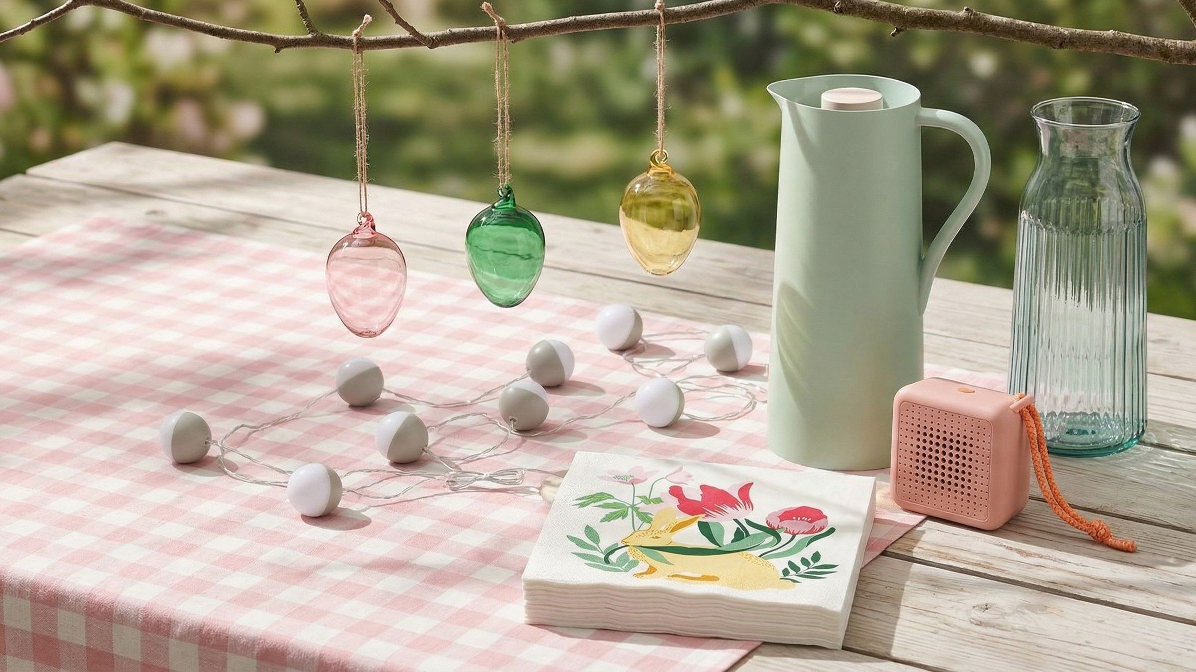 IKEA Easter tableware trends: candy-toned ceramics and sweet decoration