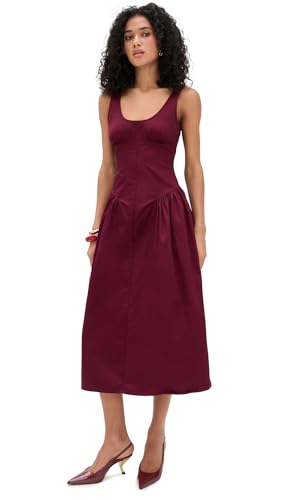 Lioness Women's Luna Rosa Maxi Dress, Burgundy, Xs