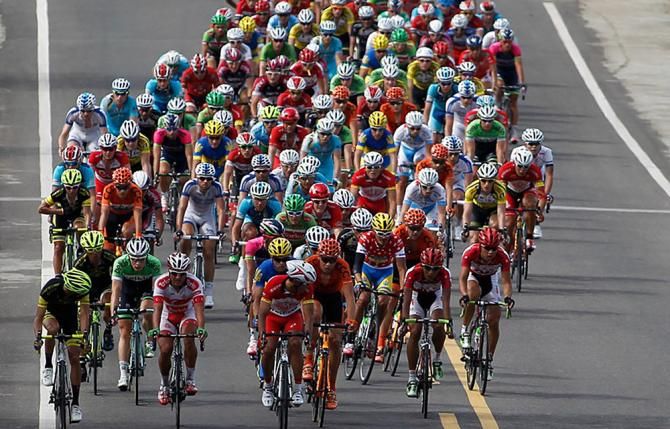 The main field during stage 7