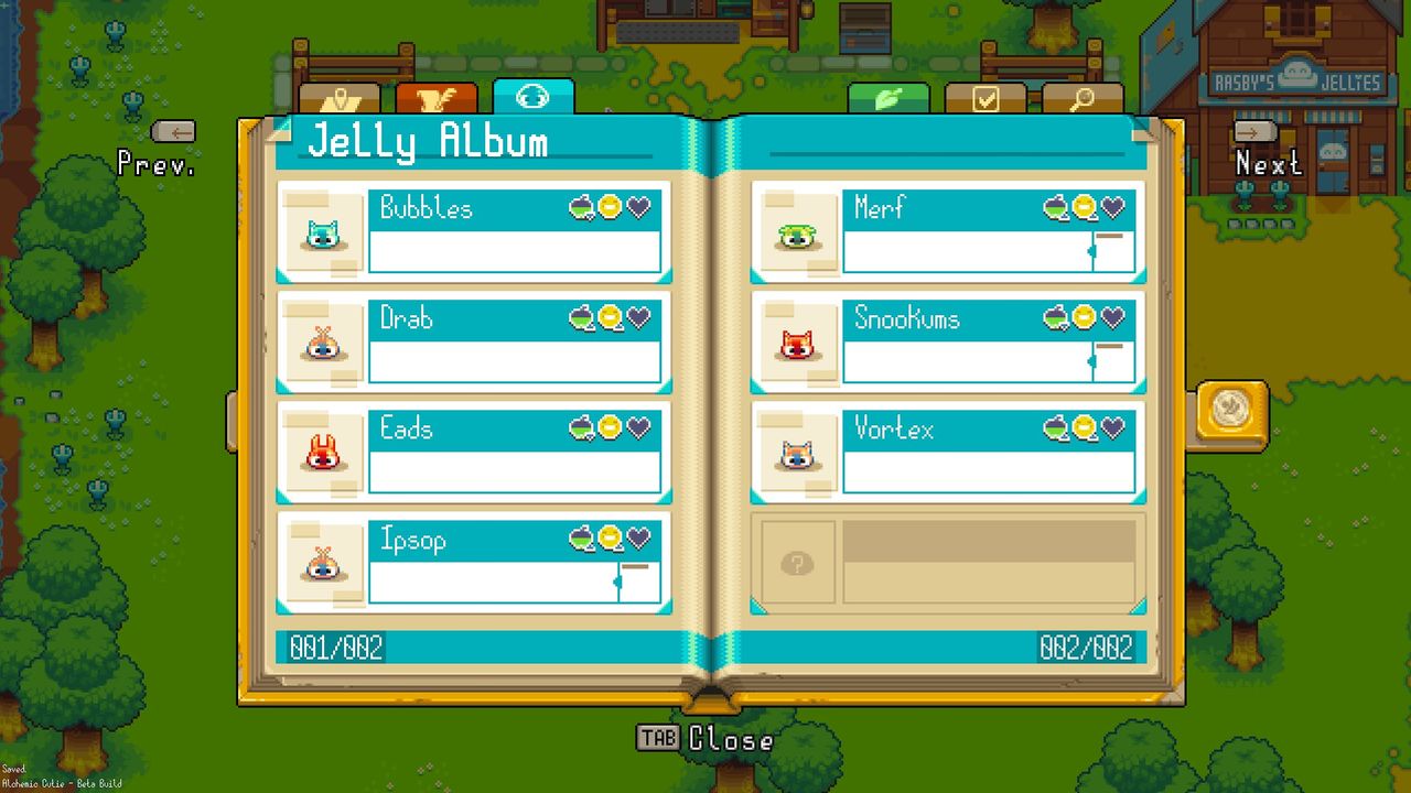 An image from video game Alchemic Cutie