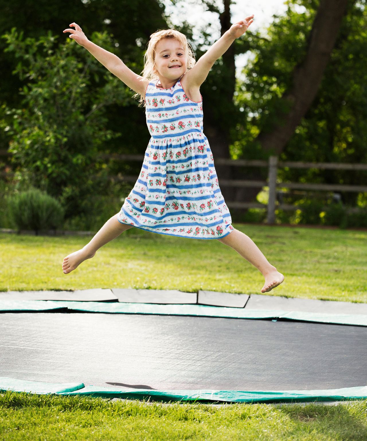 Are inground trampolines safe? Get in the know