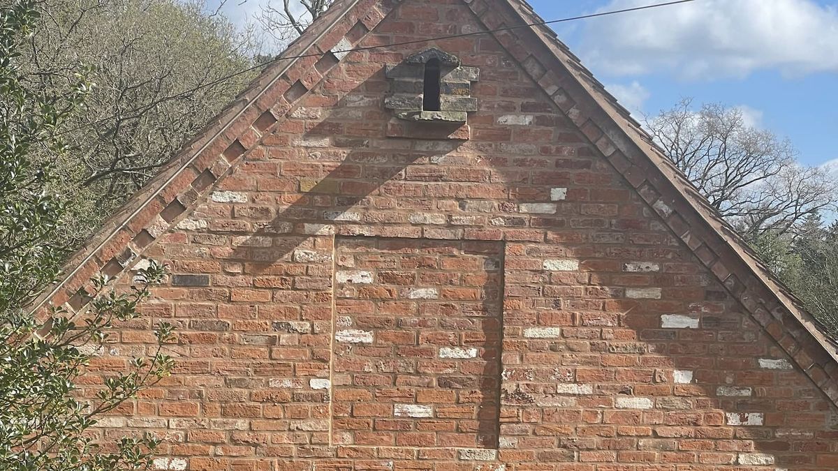 Why do some newly-built houses have bricked-up windows?