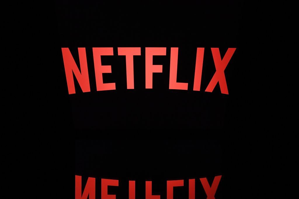 The Netflix logo.