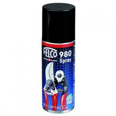 Felco Lubricant Spray 100% Synthetic Machine &amp;amp; Tool Lubricant Can, 10 Oz - Clear