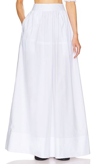 Poplin Maxi Skirt