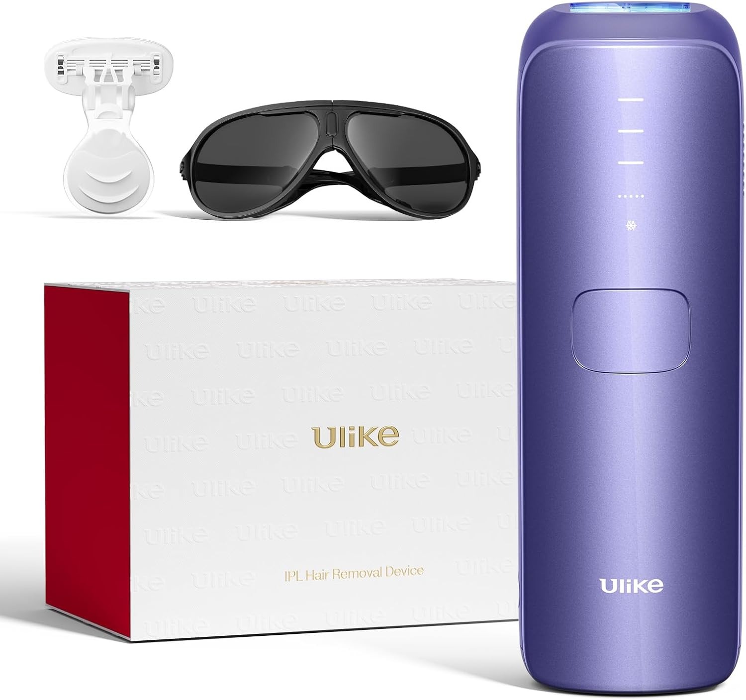 Ulike, Ulike Laser Hair Removal for Women and Men, Air 3 Ice-Cooling Ipl Device Hair Removal for Nearly Painless 
Long-Lasting Results, 3 Modes 
Auto Flashing for Fast Full Body Hair Removal From Home