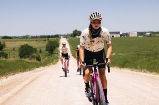 Alison Tetrick rides the gravel roads of Kansas
