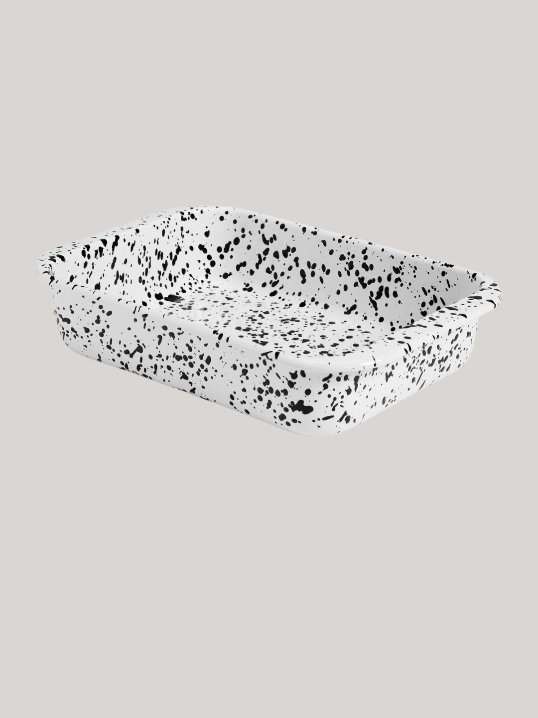 Habitat, Habitat 37cm Enamel Roaster - White