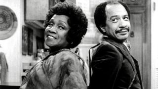 Isabel Sanford and Sherman Hensley in The Jeffersons