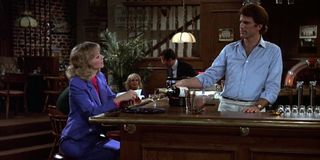 Shelley Long and Ted Danson on Cheers