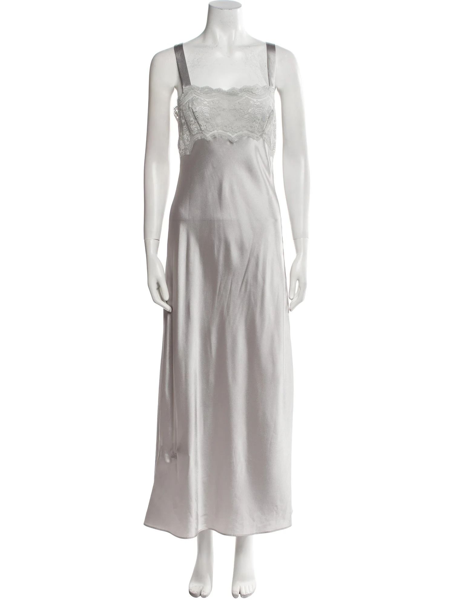 the real real, Valentino Lace Trim Embellishment Nightgown