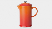 Le Creuset Stoneware Cafetiere with Metal Press, 800 ml - Volcanic