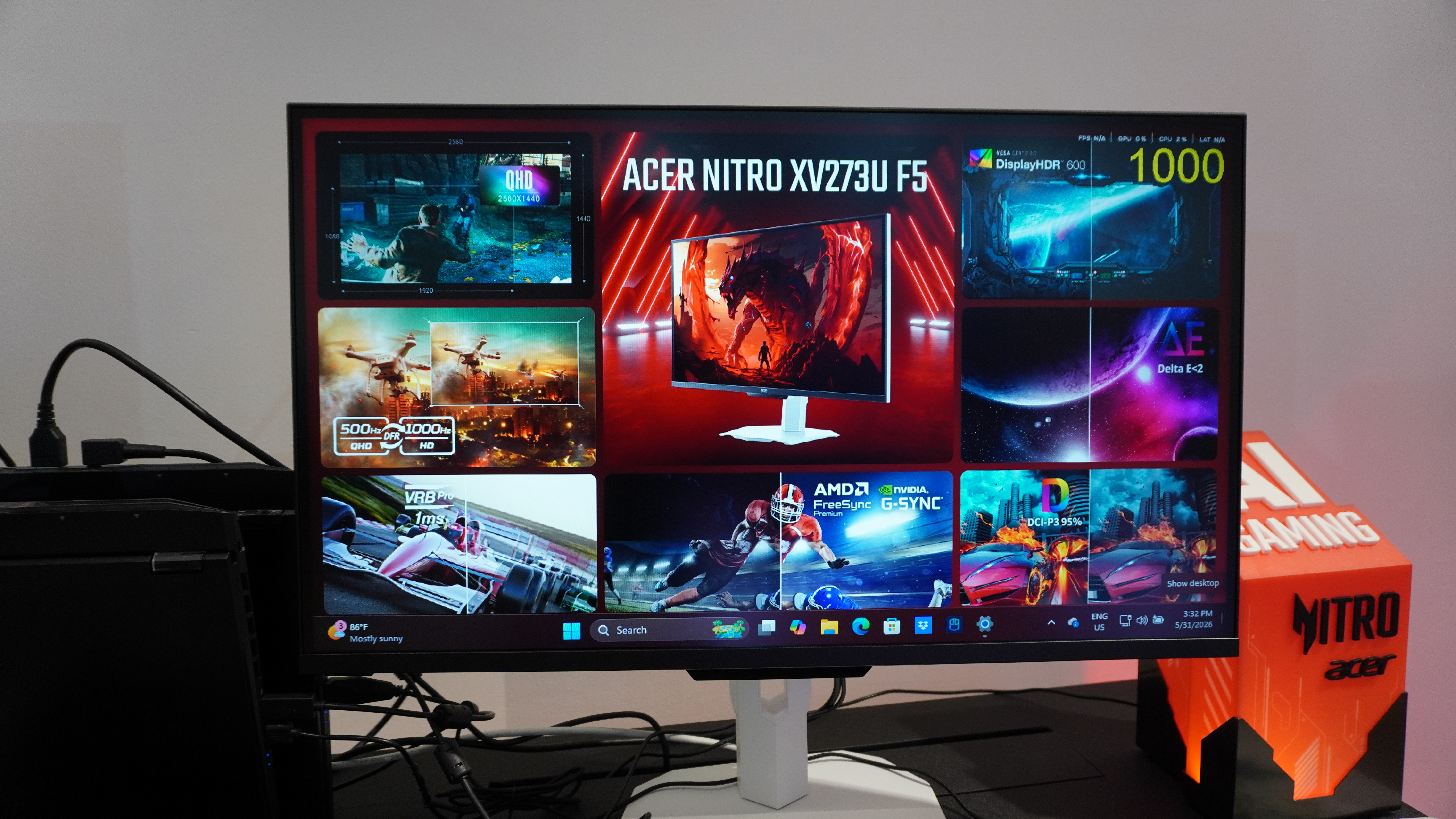 Acer Nitro XV273U F5