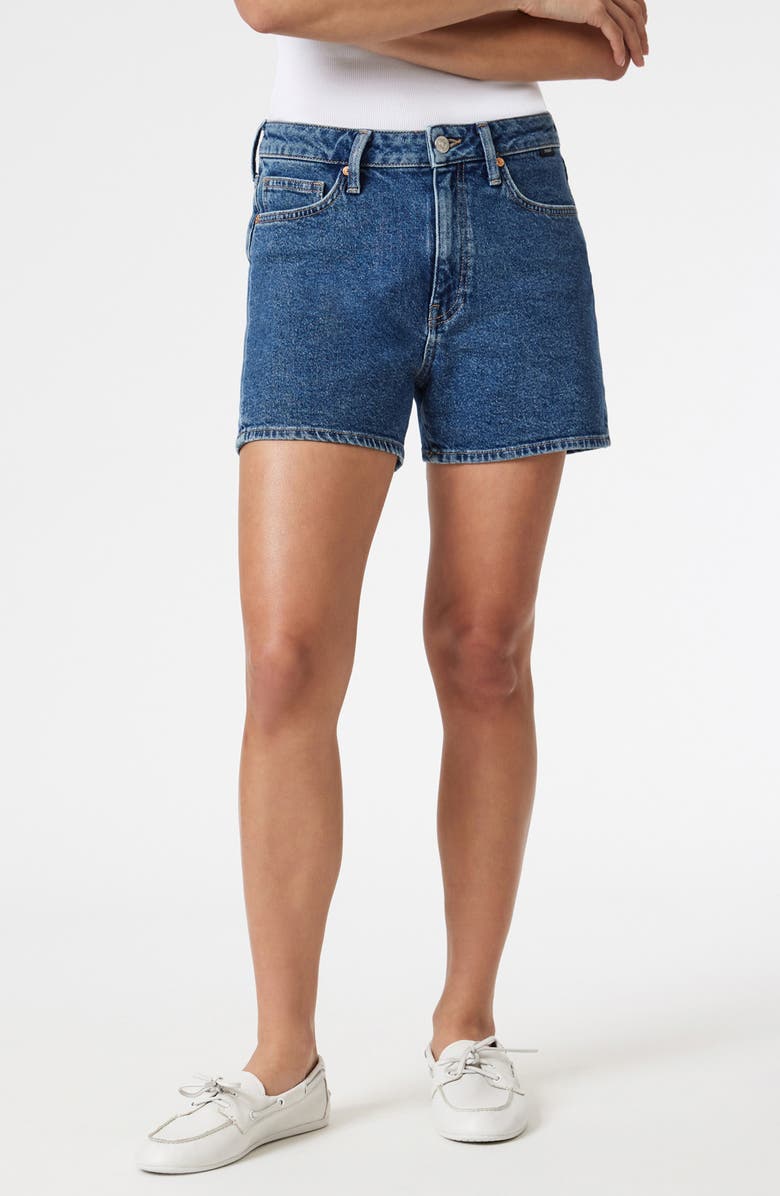 Heidi High Waist Denim Shorts