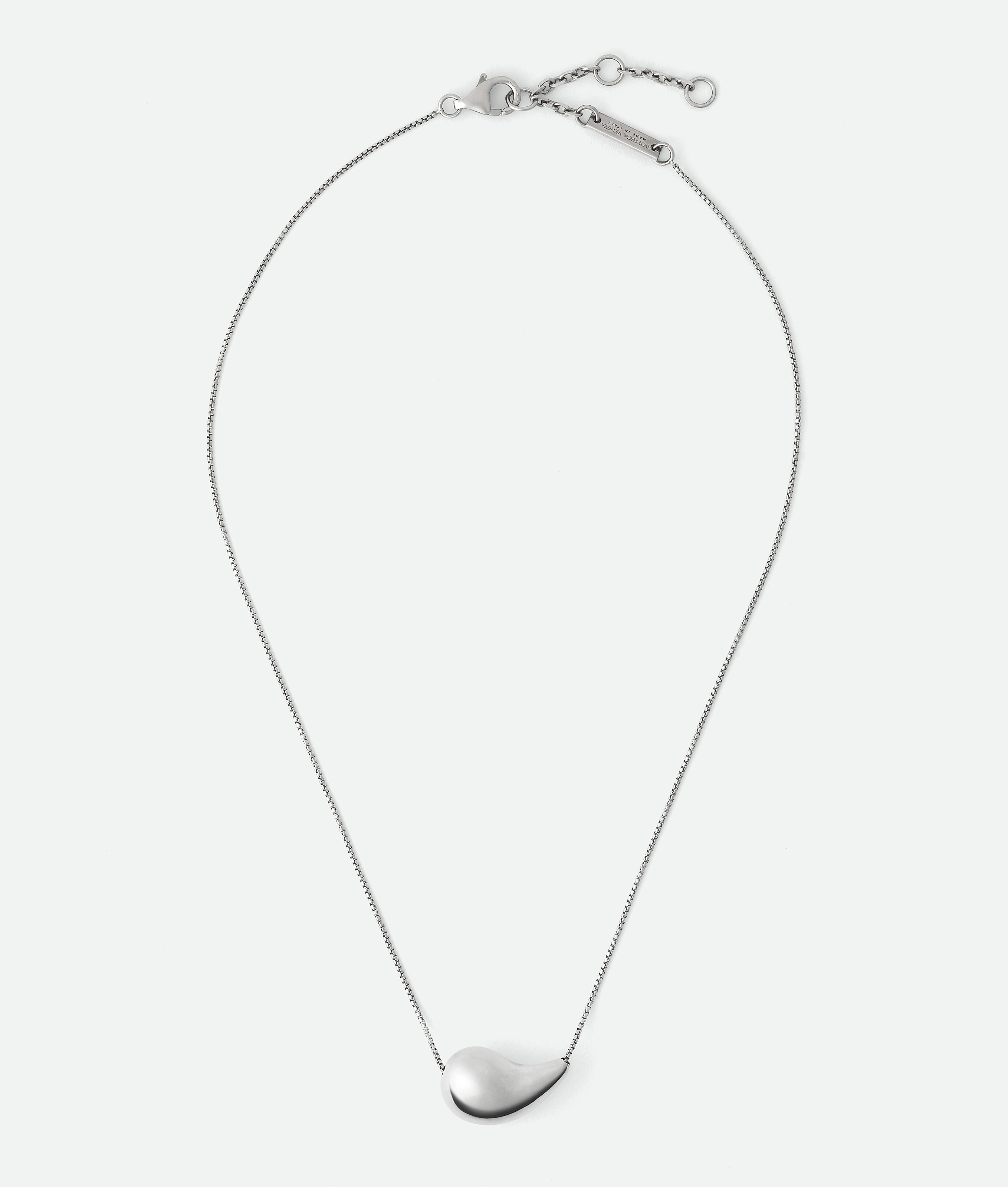 Women's Drop Pendant Necklace in Silver