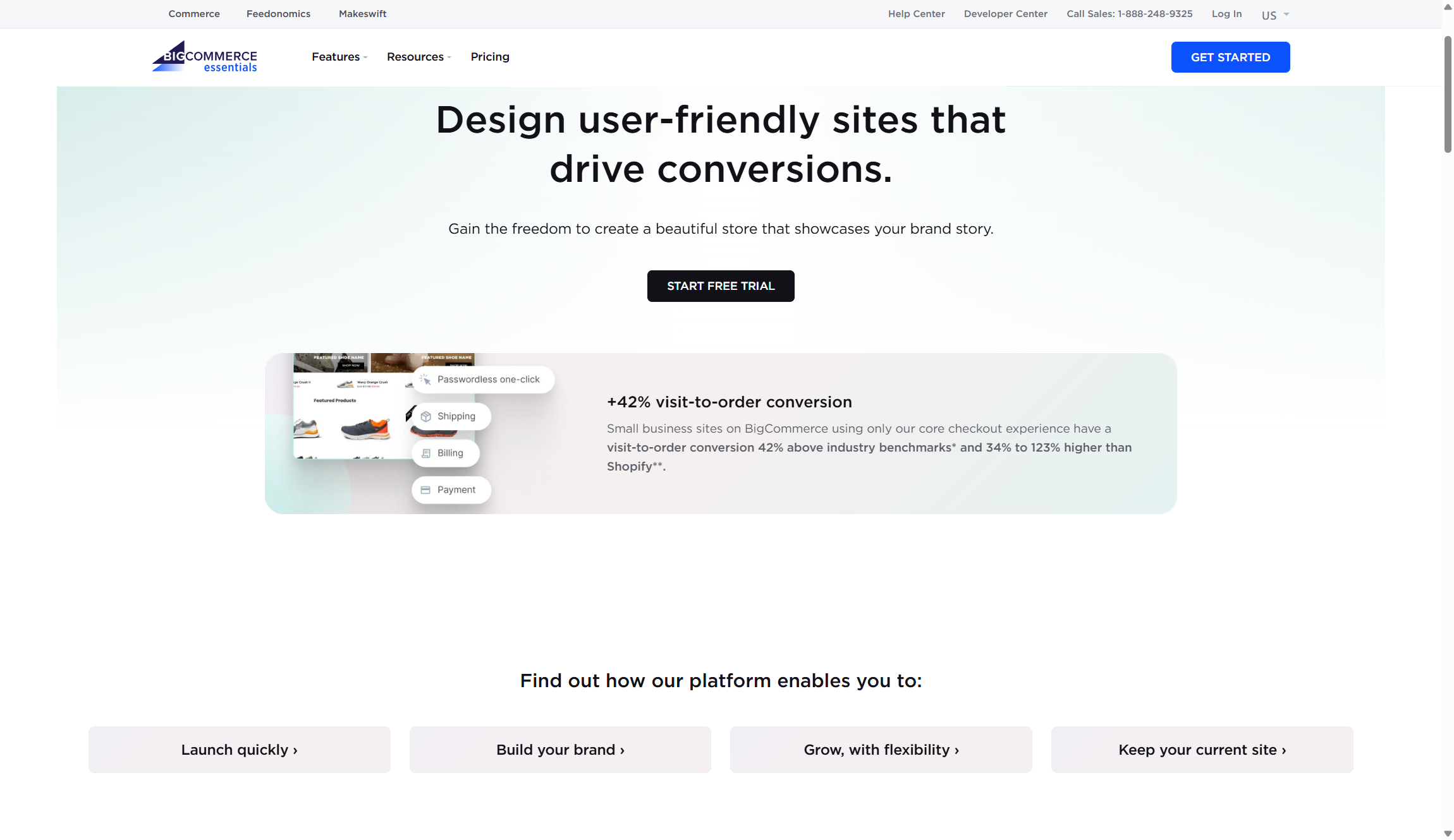 BigCommerce features