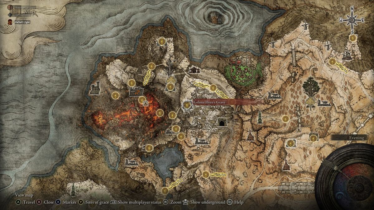 Elden Ring Bloodhound Knight Floh Location