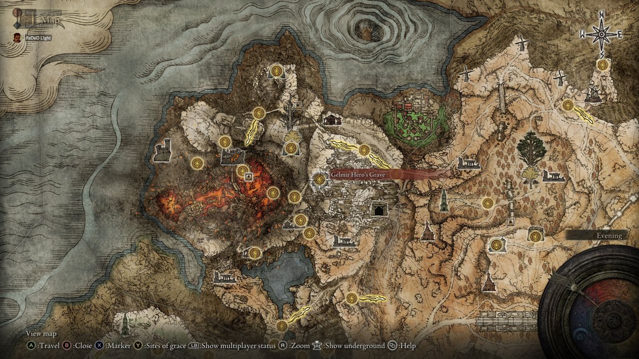 Elden Ring Bloodhound Knight Floh Location