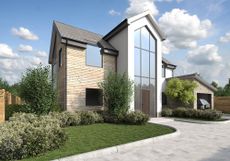 house with parking space