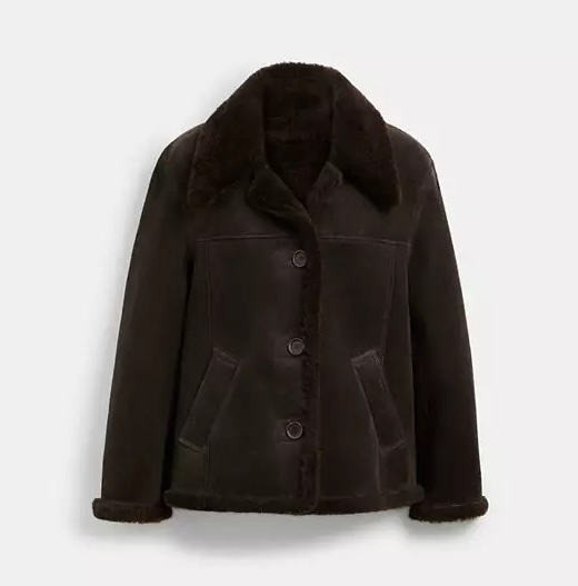 Coach, 70's Shearling Coat
