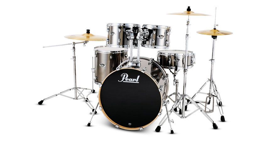 A Pearl Export drum set