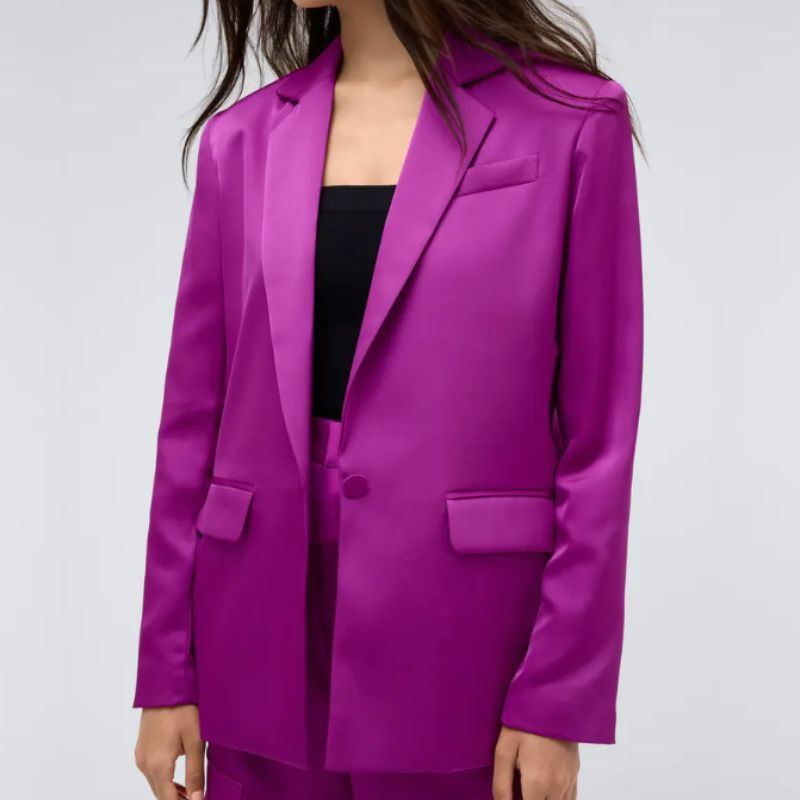 magenta blazer
