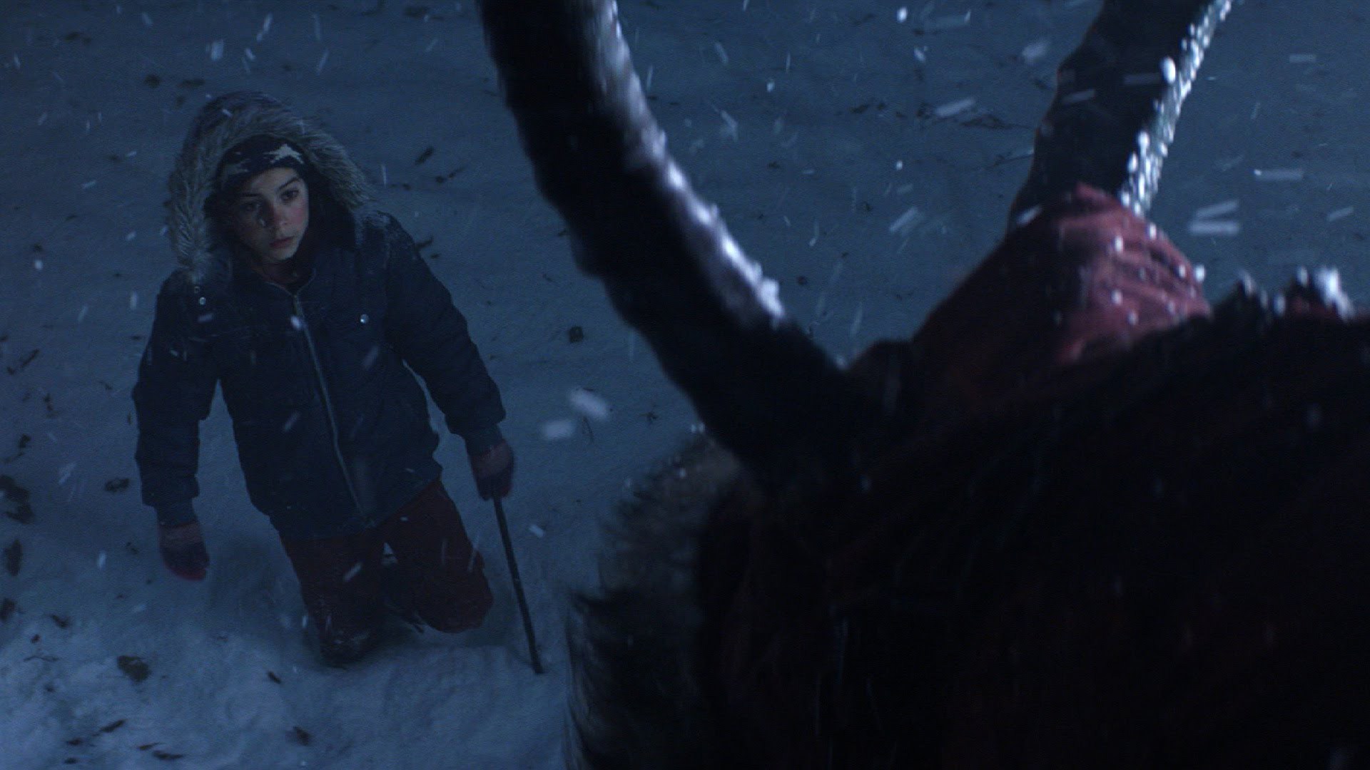 krampus meets a victim