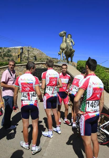 Andaluc&iacute;a-Cajasur's boys came close to a stage win, with Jose A. Carrasco finishing third on the stage.