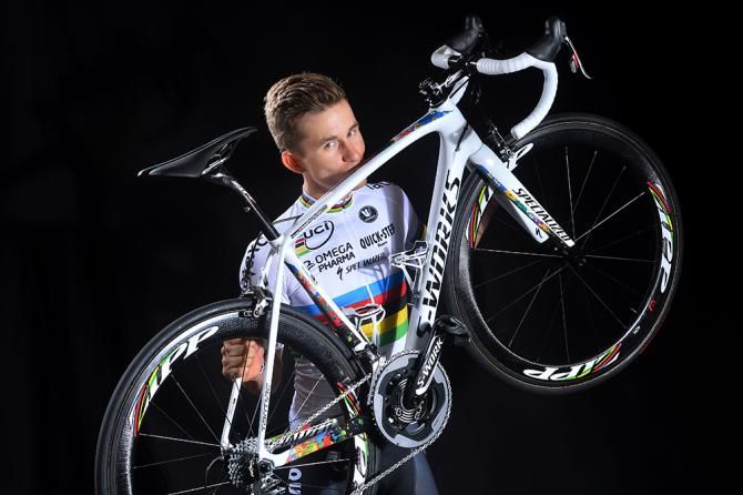 Michal Kwiatkowski and his Specialized S-Works Kwiato Tarmac
