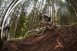 Men & Women eMTB - MTB Worlds: Nicole Goeldi and Jerome Gilloux win e-MTB titles