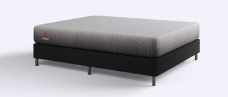 Review image shows the Zoma Memory Foam Mattress on a black box spring