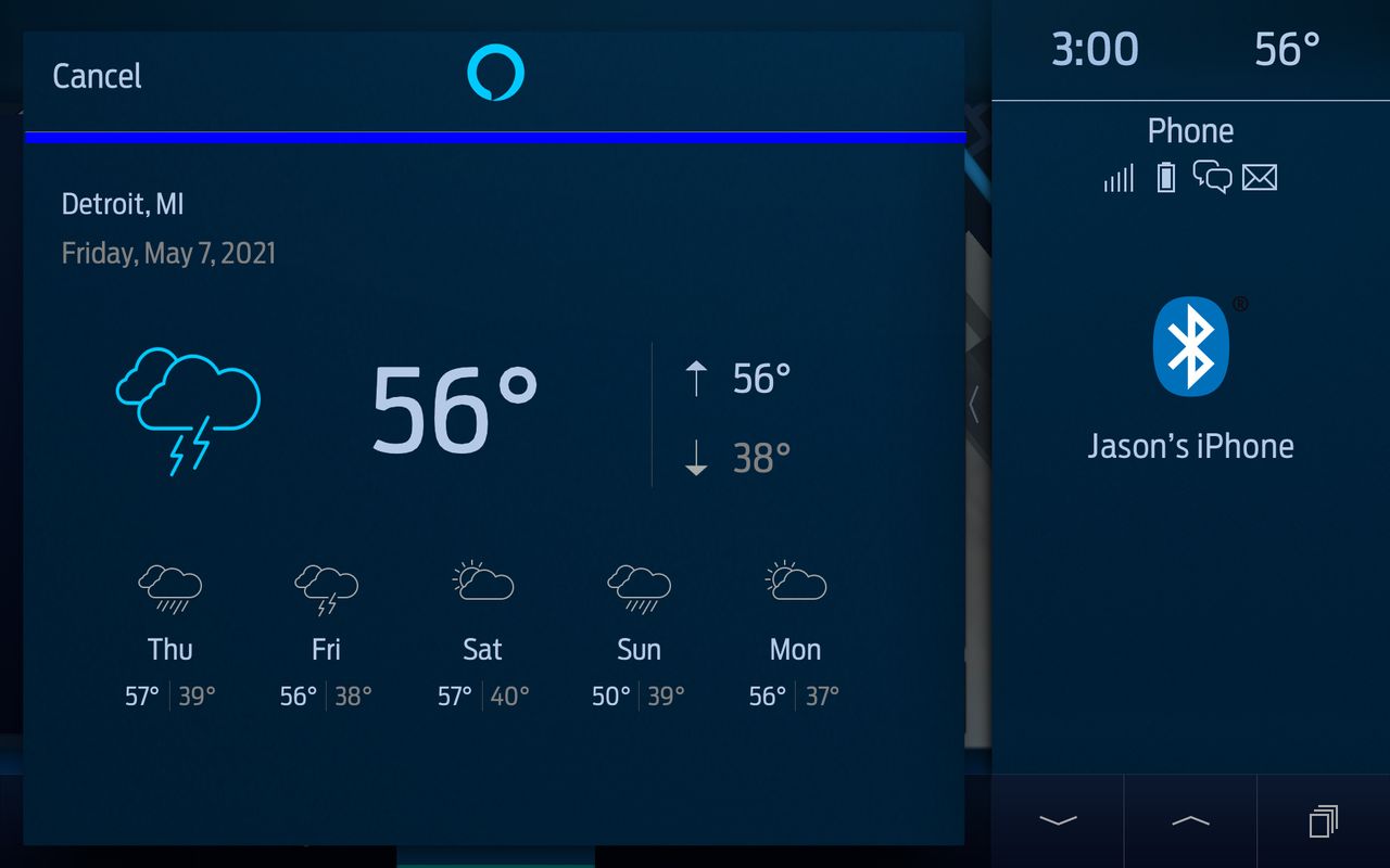 Ford builds in Amazon Alexa