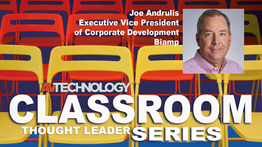 Joe Andrulis, Executive Vice President of Corporate Development at Biamp