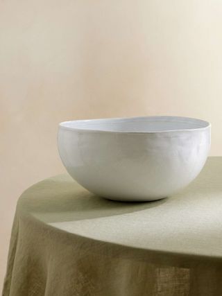 Simple Large Ceramic Salad Bowl