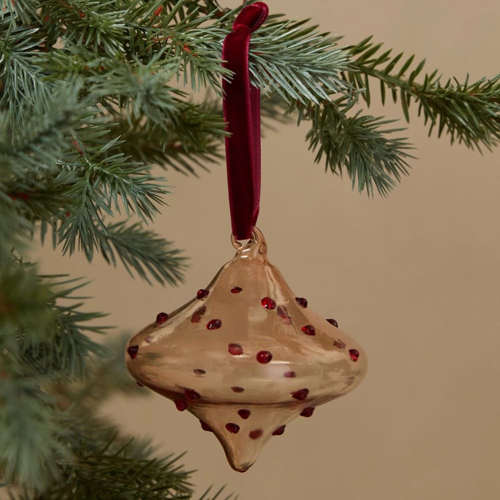 Milay Glass Ornament (set of 2)
