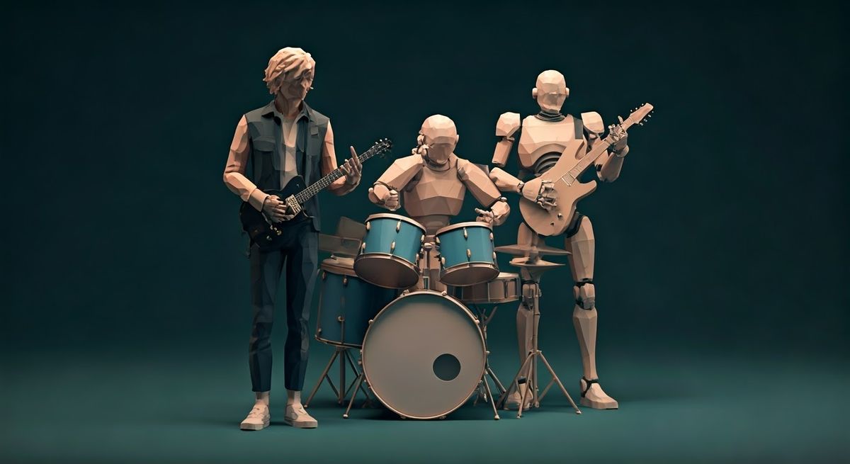 A human robot band