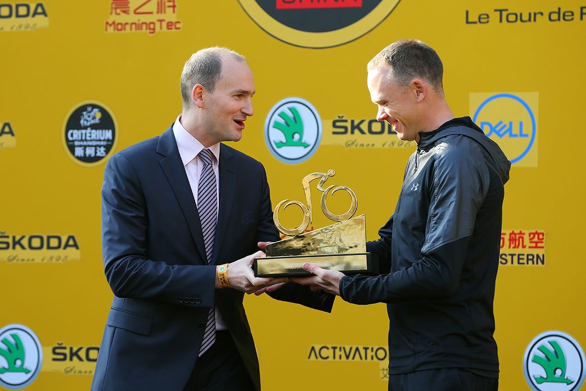 Another gift for Chris Froome