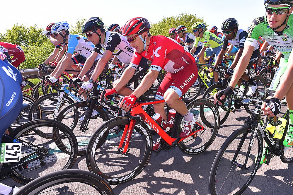Katusha siting in the field during stage 2