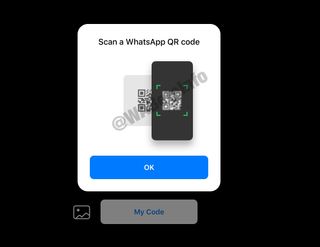 WhatsApp QR scanning in beta