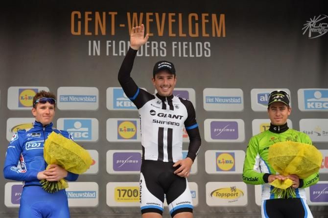 John Degenkolb (Giant-Shimano) enjoys his victory