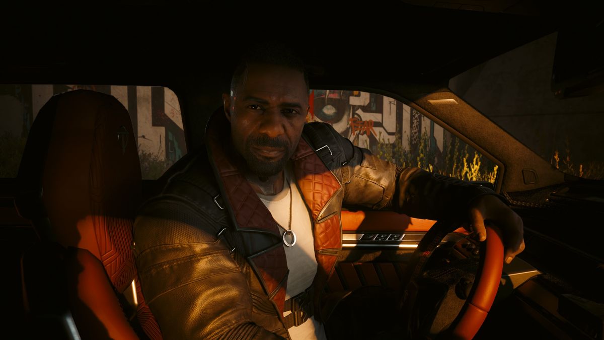 Cyberpunk 2077: Phantom Liberty - Reed in a car