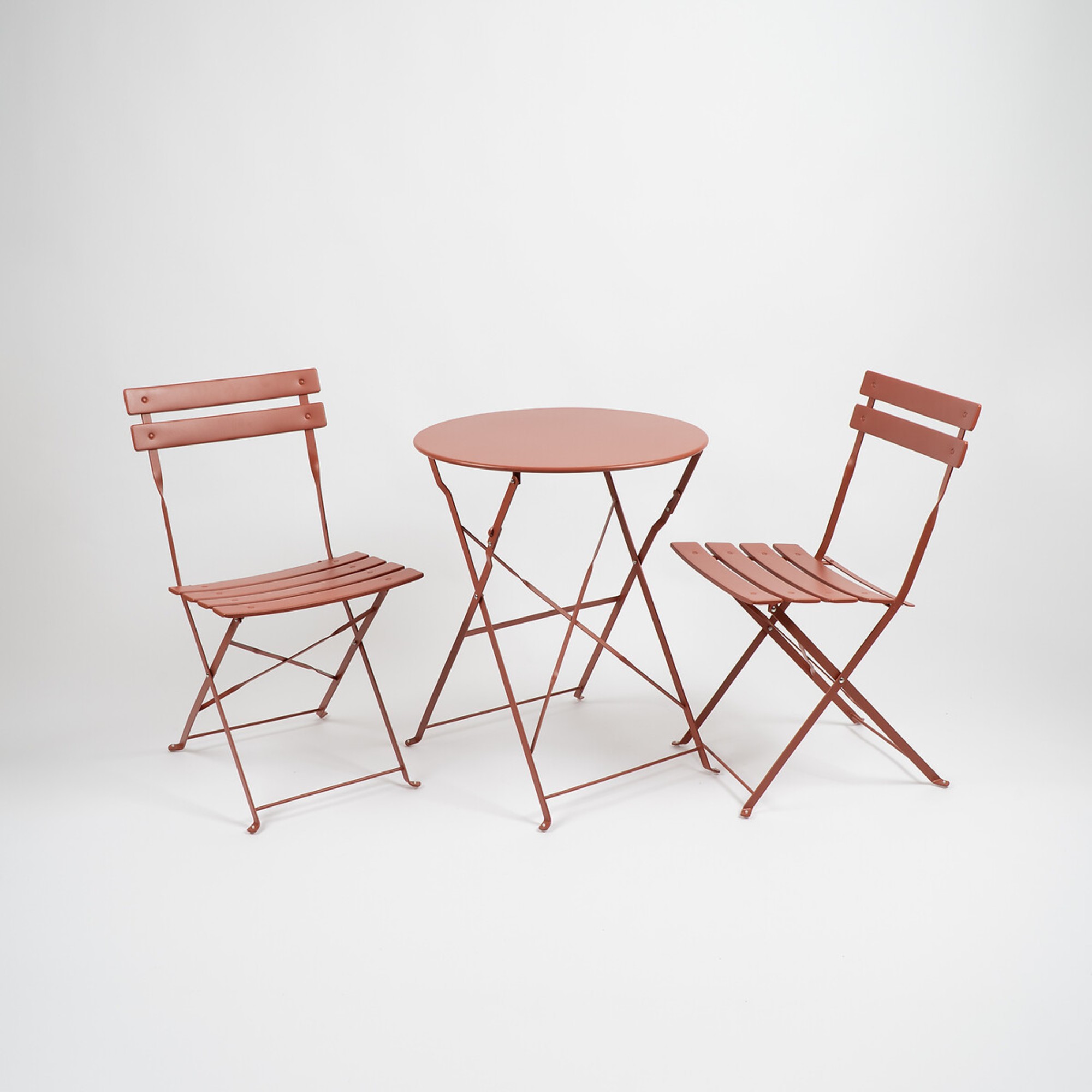 La Redoute Capri Minimalist Metal Garden Bistro Set